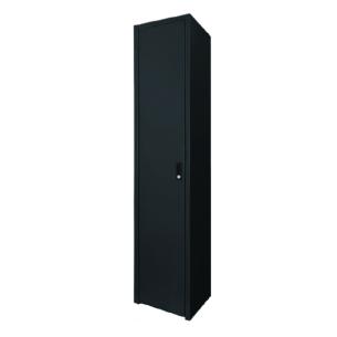 Gabinete Metalico Muliusos 5 Entrepaños 1 Puerta Color Negro