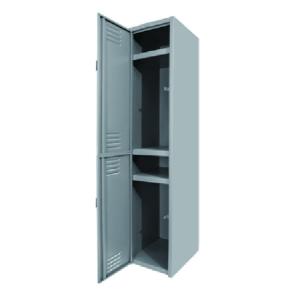 SafeVent Duo: Locker Metálico de 2 Puertas con Ventilación