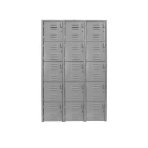 MegaSafe 15: Locker Metálico de 15 Puertas