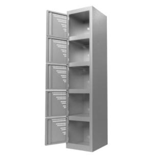 LOCKER METÁLICO - 5 PUERTAS